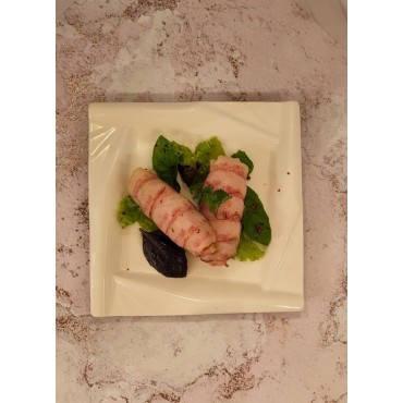 Рулетики из курицы с грибами, 200 гр.